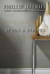 Phillip Jeffries Studs & Stripes Wallpaper